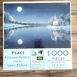 PEACE WINTER NIGHT PUZZLE  - 1000 PCS